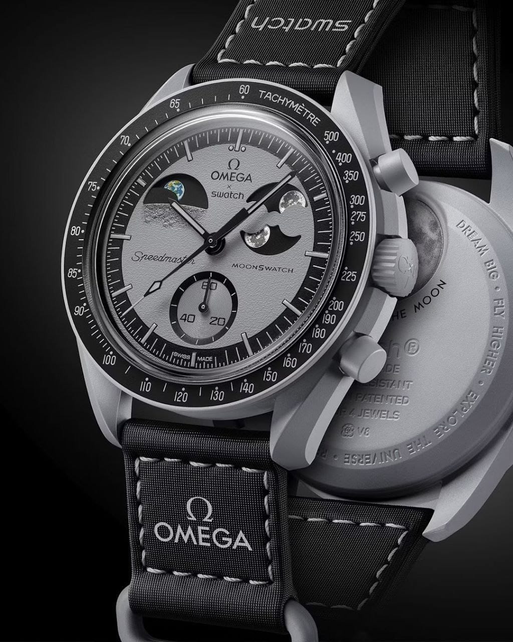 Omega x Swatch 
# For - Men's Watch
# Quality Grade - 7AA Premium Collection